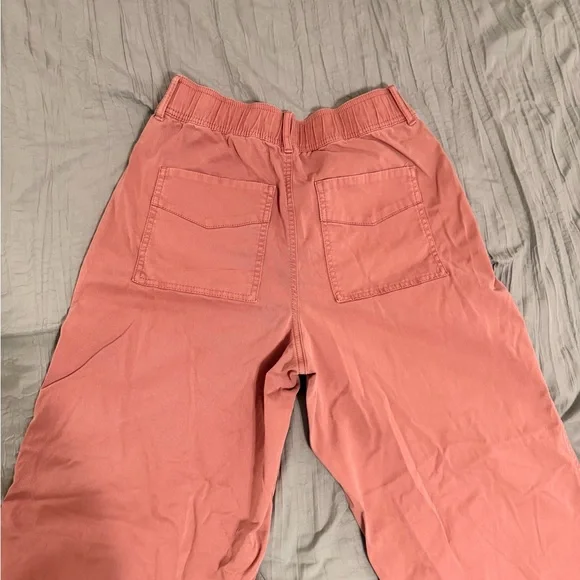 Sonoma Women's Wide Leg Pants - Coral - Picture 2 of 2